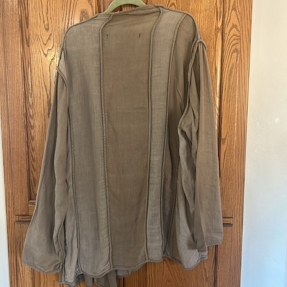 Cynthia Ashby Linen Jacket - Picture 3 of 3